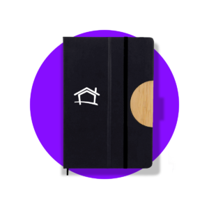Libreta con soporte